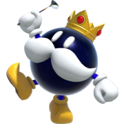 King Bob-omb in Mario Golf Super Rush.