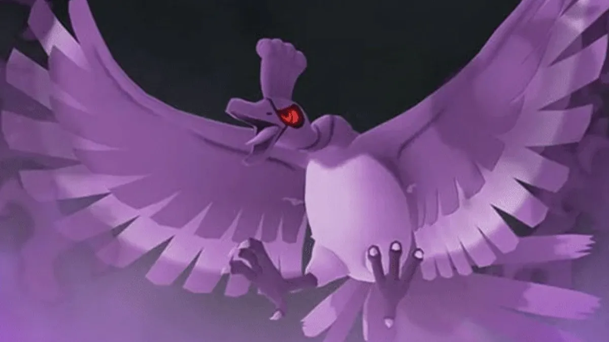 A Shadow Ho-Oh in Pokemon Go-Oh