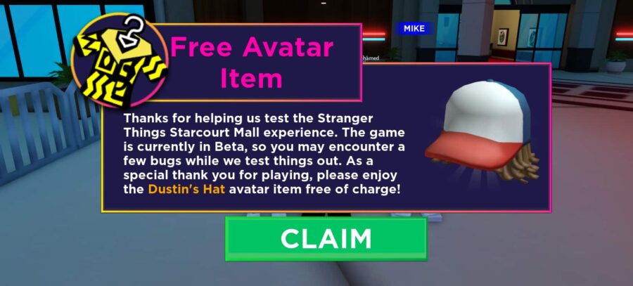 roblox stranger things dustins hat giveaway
