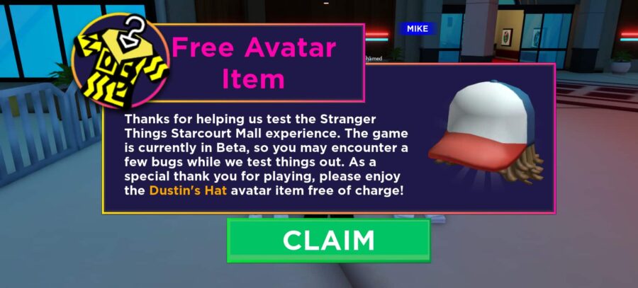 Roblox Stranger Things Starcourt Mall Event Guide Eleven S Headgear Walkie Talkie Starcourt Badge Pro Game Guides - thief simulator roblox codes