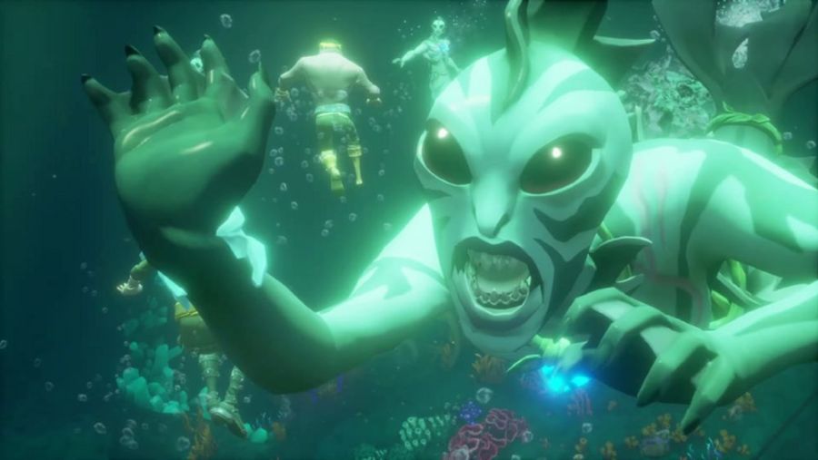 A Siren in Sea of Thieves.