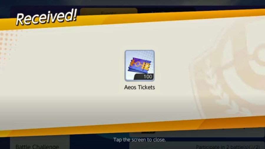 Screenshot of Pokemon Unite beta gameplay