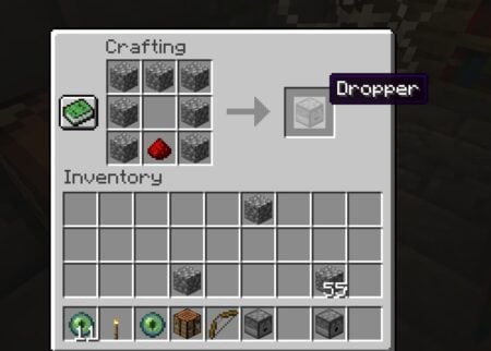 How to make and use a Dropper in Minecraft - Pro Game Guides