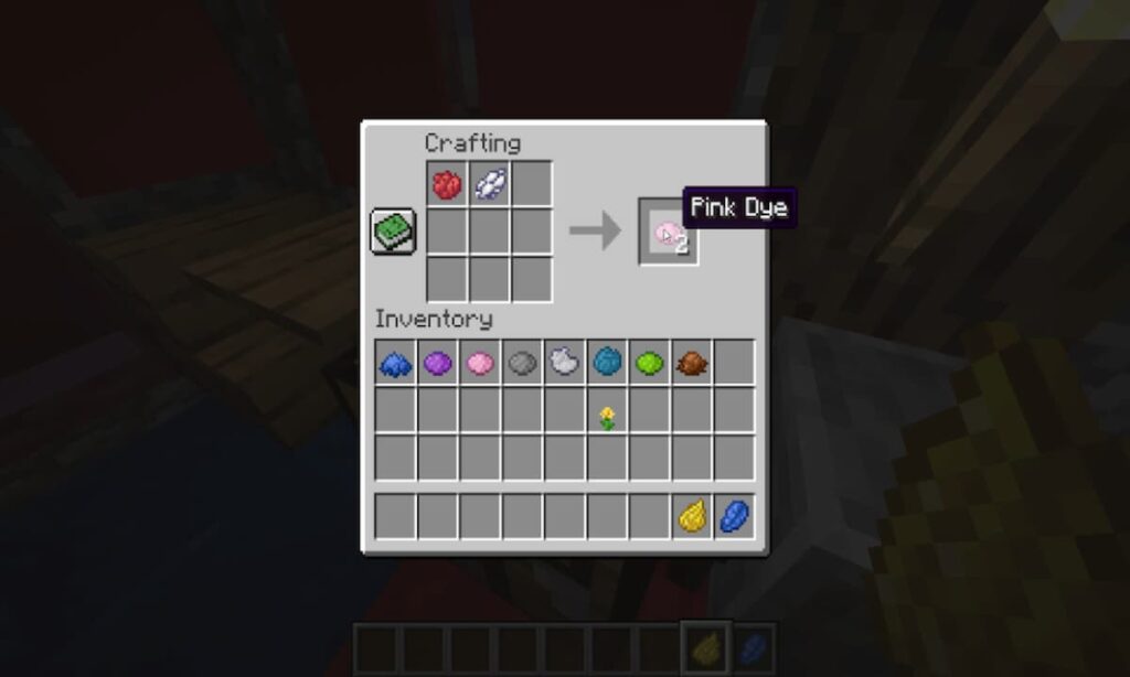 How to make pink dye in Minecraft Pro Game Guides