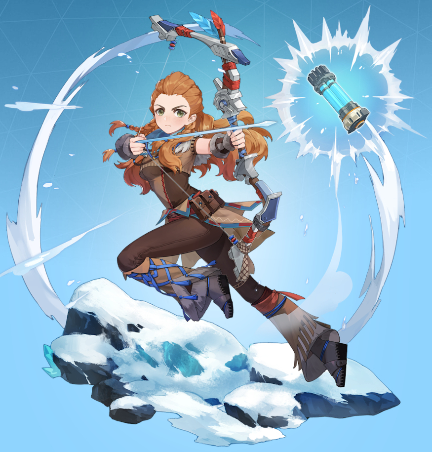 Aloy official character art Genshin Impact