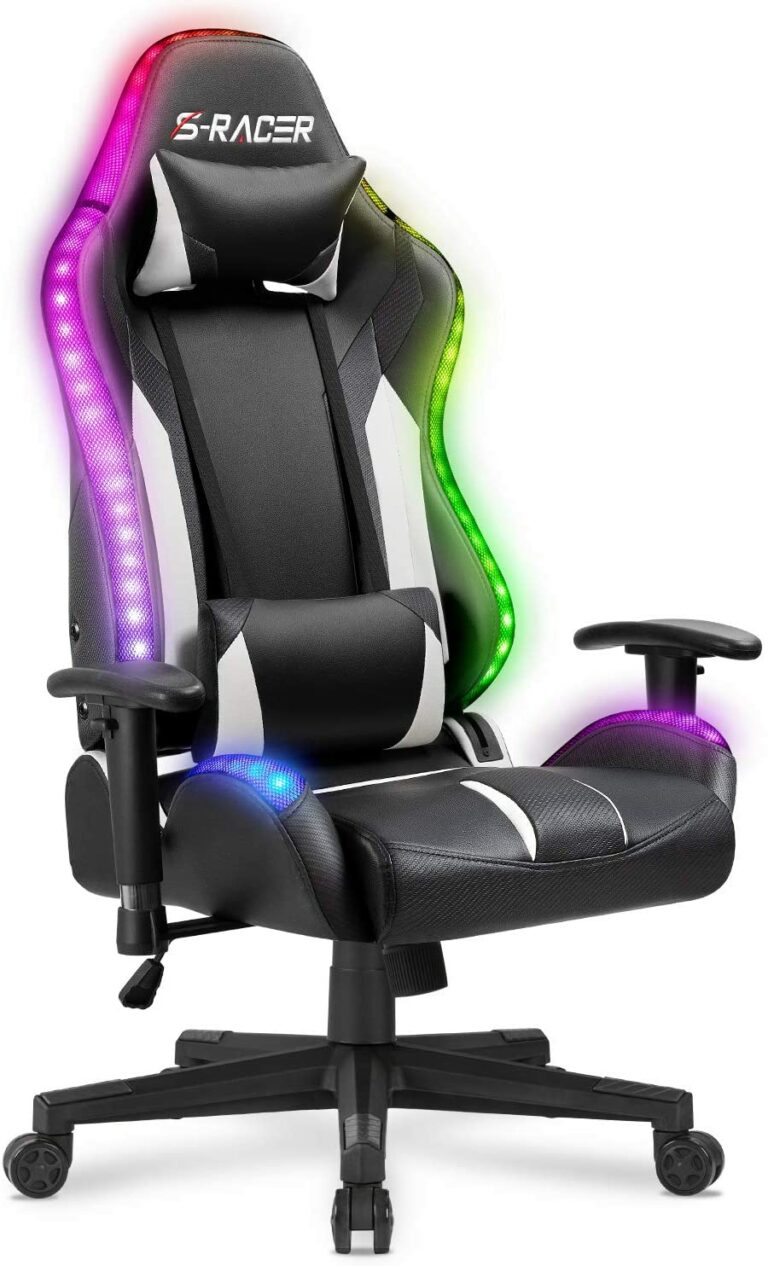 Игровое кресло с подсветкой RGB Defender