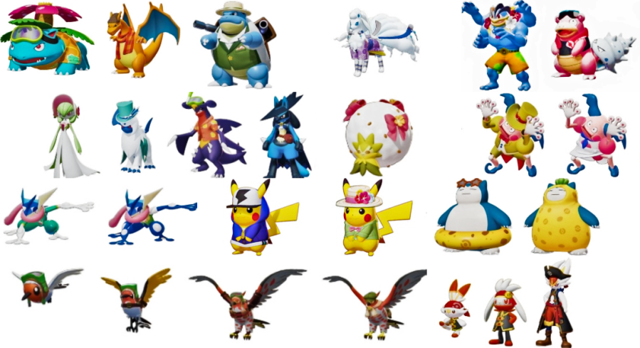 Pokemon Unite Character Skins 
