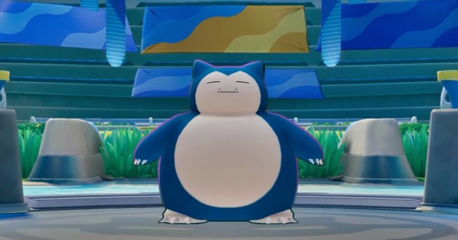 Screenshot of Pokémon Unite gameplay trailer