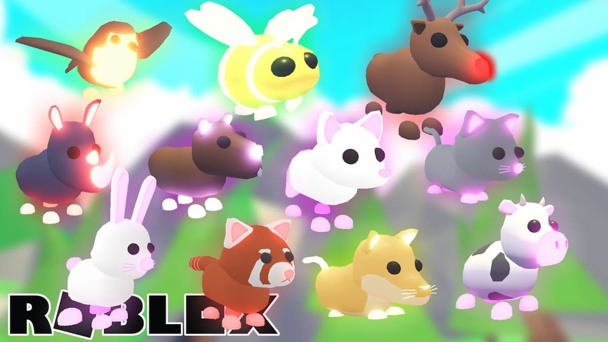 Roblox Adopt Me Pets Adopt leah ashe legendary rarest potions