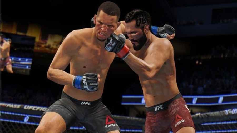 diaz and masvidal clinch
