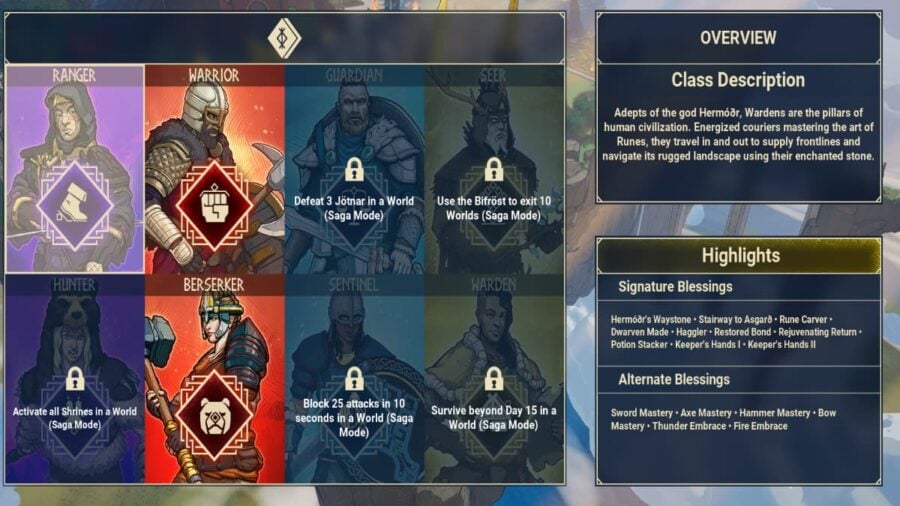 How To Unlock All Classes In Tribes Of Midgard Pro Game Guides