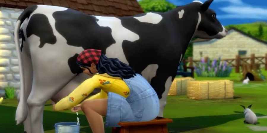 Why's my sim leaving brown trails-she is lactose intolerant, could it  possibly be doodoo? 💀 : r/Sims4