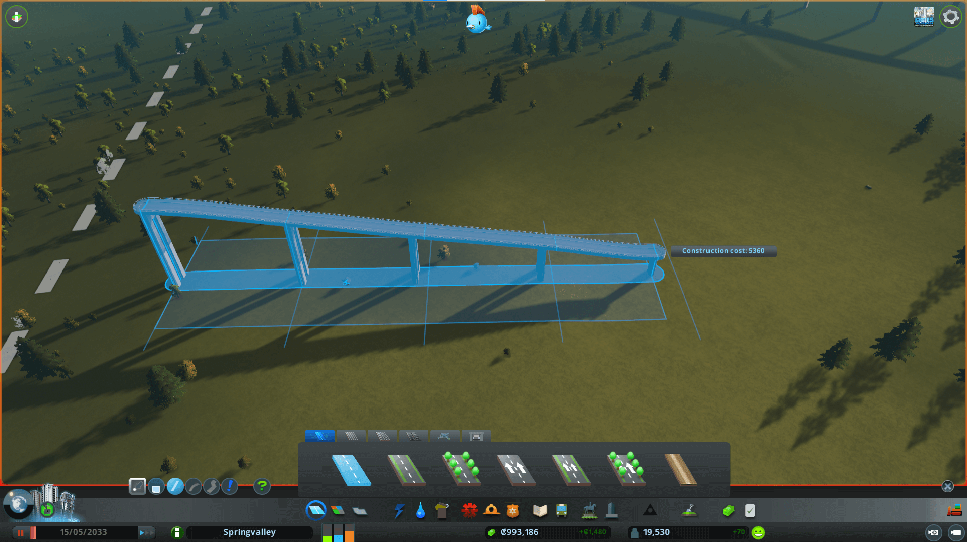 cities skylines how to make elevated roads