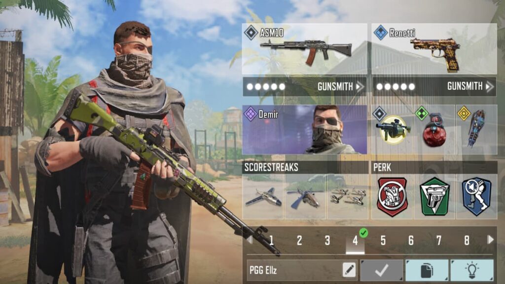 the best call of duty mobile loadout