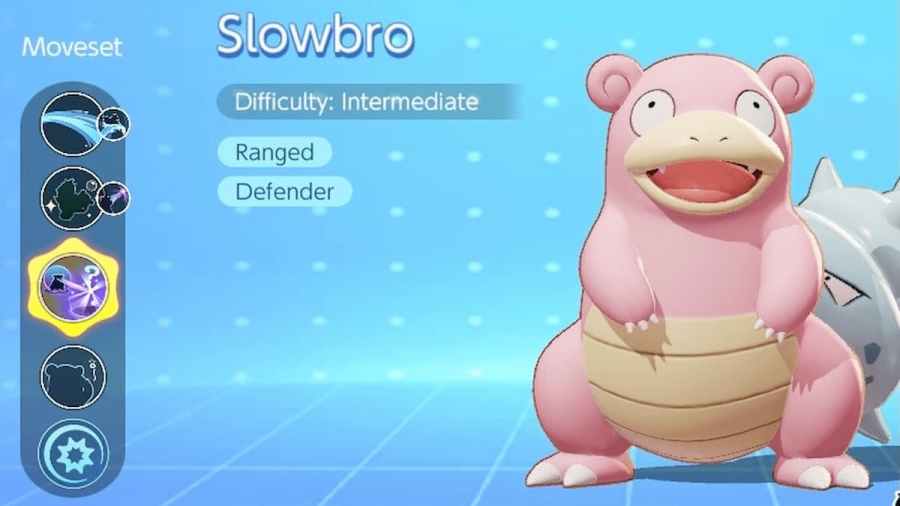 Screenshot of Pokemon Unite gameplay