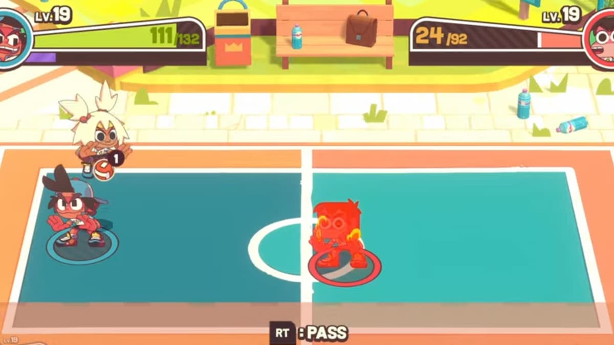 How to switch characters during a match in Dodgeball Academia Pro