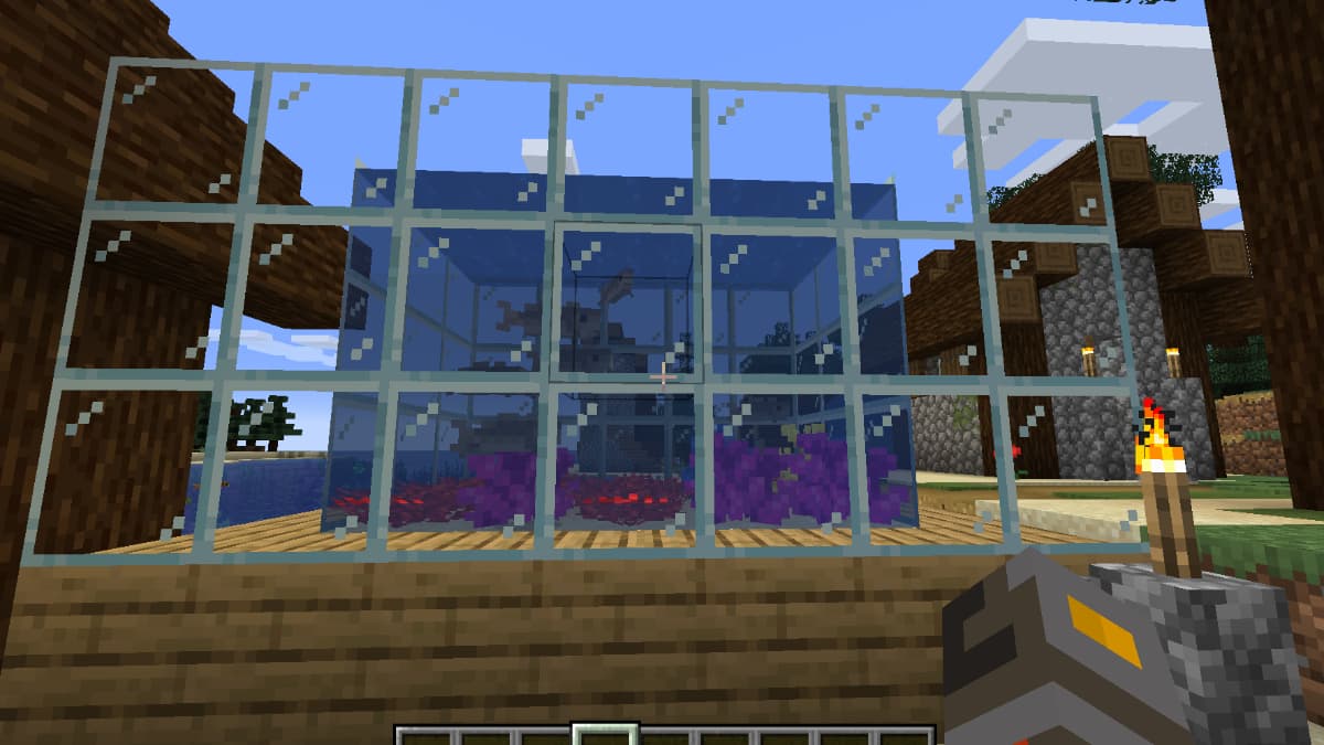 How To Make An Aquarium In Minecraft Pro Game Guides