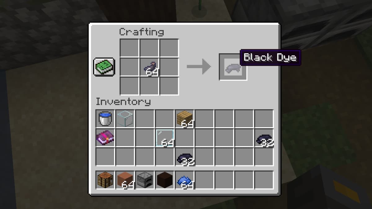 How to make black dye in Minecraft? - Pro Game Guides