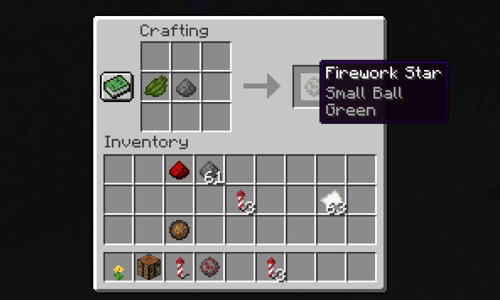 All Minecraft Fireworks and Firework Star Recipes - Pro Game Guides