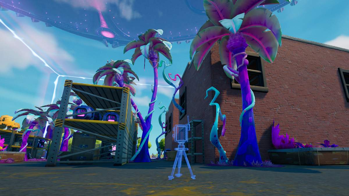 A Bioscanner in Fortnite C2S7W9