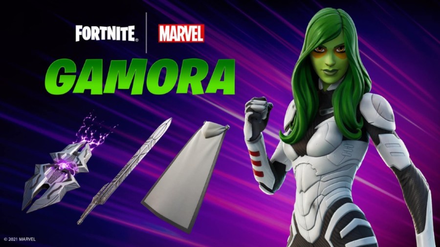 Fortnite Gamora Cosmetics