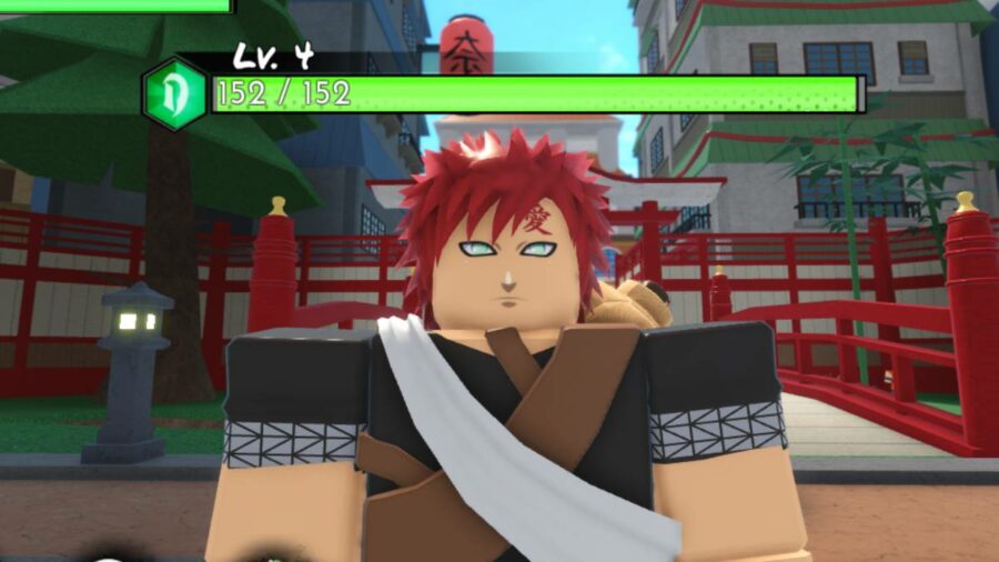 A Character in Roblox Anime Warriors