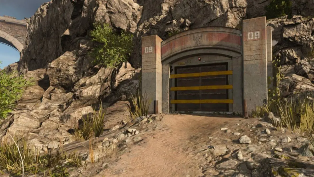 A bunker in Call of Duty Warzone.