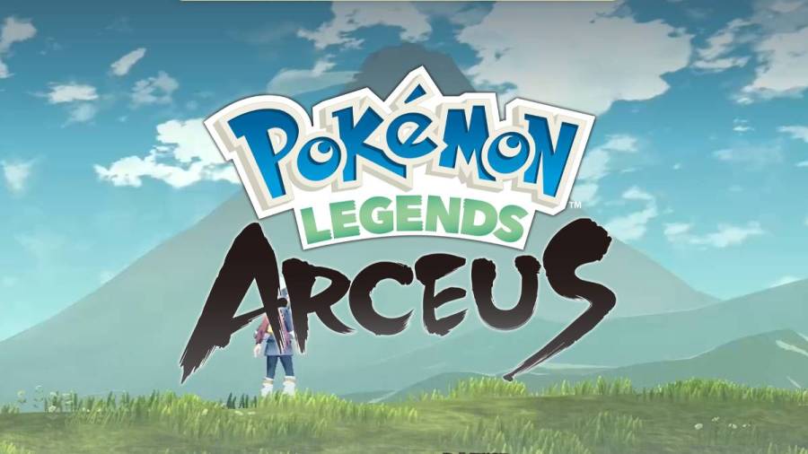 Pokemon Legends Arceus Title
