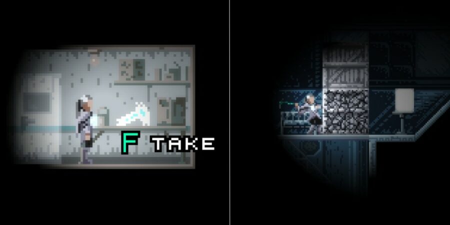 How to break a crate in Axiom Verge 2