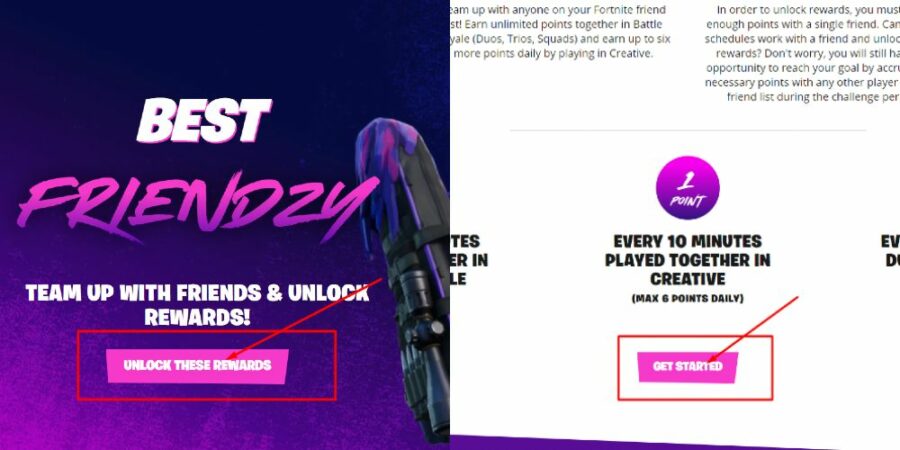Registering for Best Friendzy
