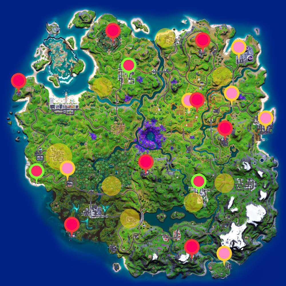 The cheat sheet for Fortnite C2S7W11 Epic Quests