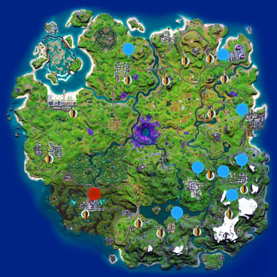 Fortnite LEgendary Quests Cheat Sheet C2S7W10