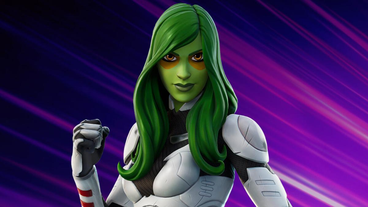 Gamora in Fortnite Cup