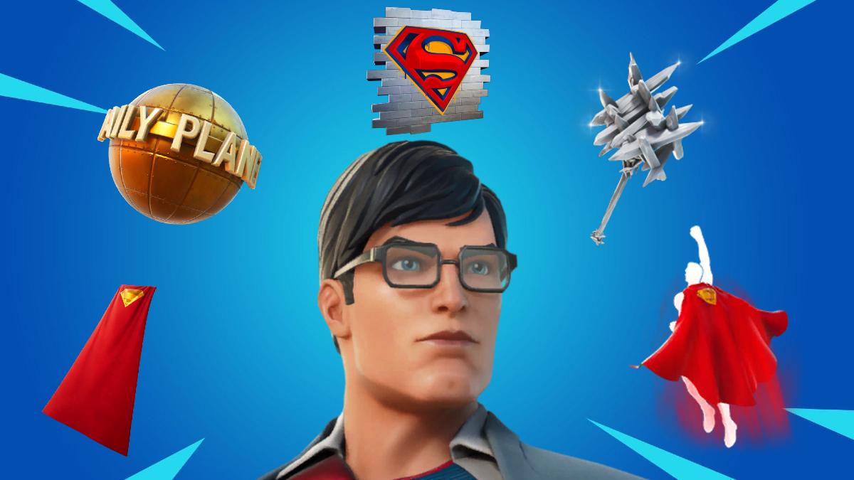 The Superman Cosmetics in Fortnite.