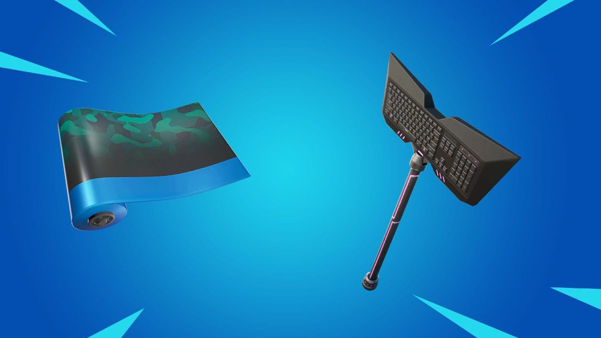 How to get the Wavebreaker Wrap and Qwerty (Keyboard) Axe in Fortnite ...