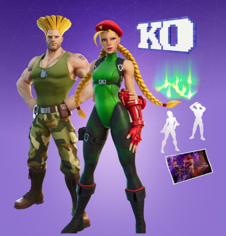 Fortnite Cammy & Guile Bundle - Pro Game Guides