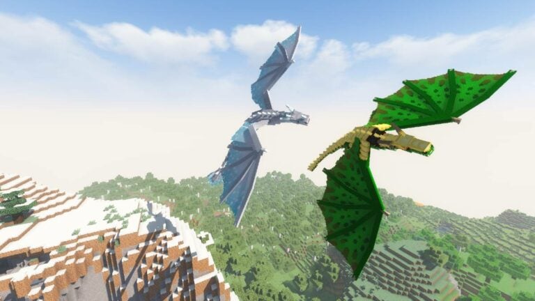 Best Minecraft Dragon Mods Pro Game Guides   McFlyingDragons 768x432 