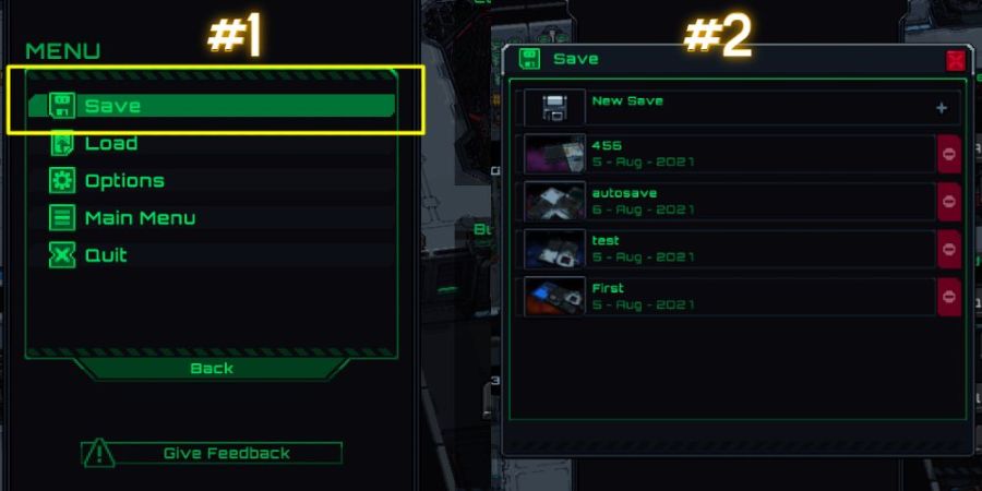 Saving in Starmancer