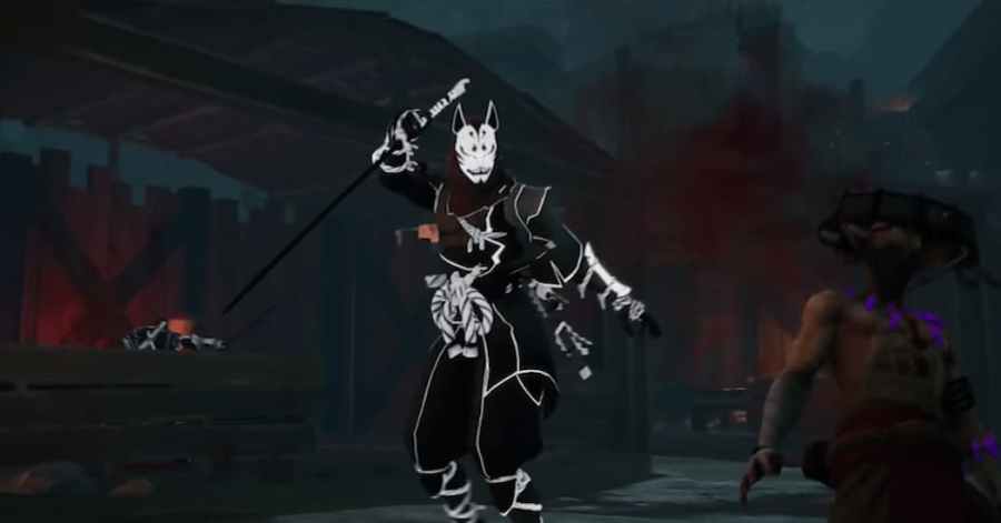 Screenshot of Aragami 2 gameplay on Youtube