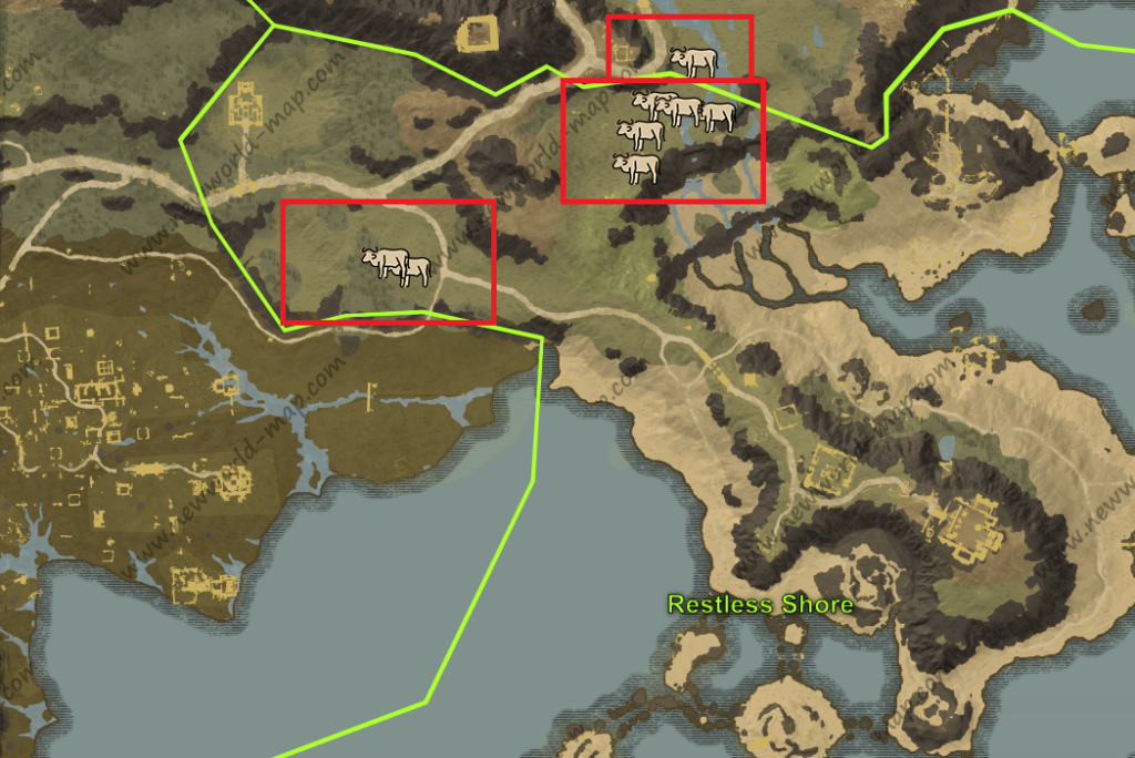 Where to find Bison in New World? - Best Bison Locations - Pro Game Guides