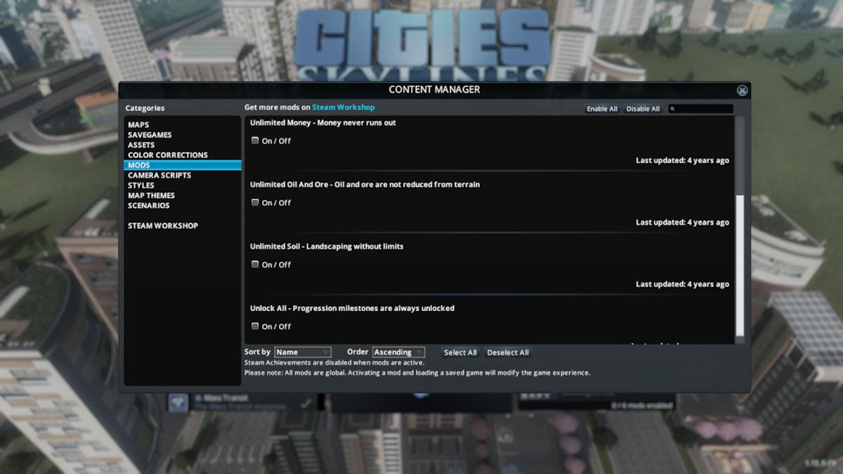 All Cities Skylines Cheats and Console Commands | Pro Game Guides