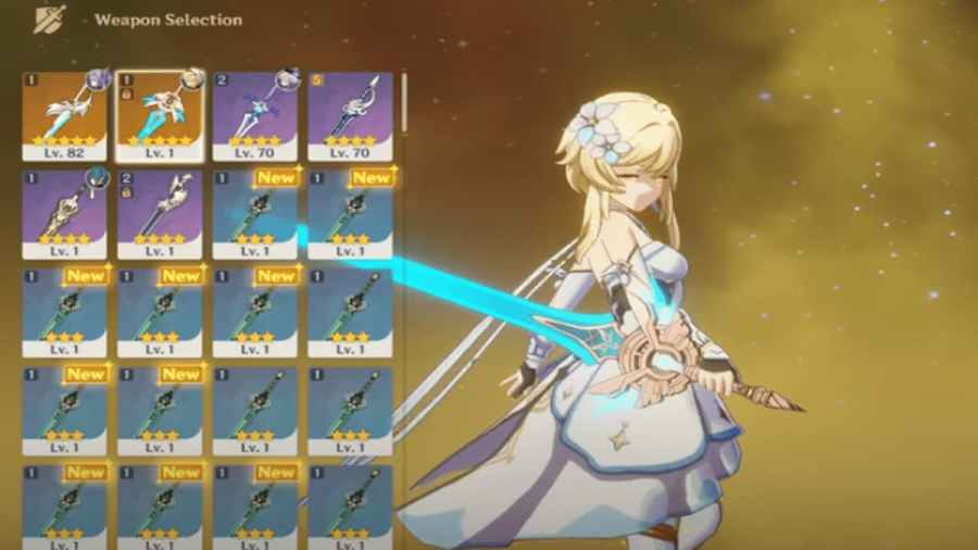 Screenshot of Genshin Impact gameplay - youtube