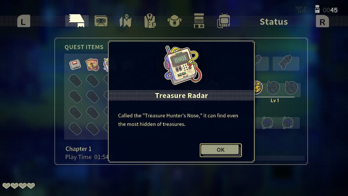 Treasure Radar - Eastward Wiki