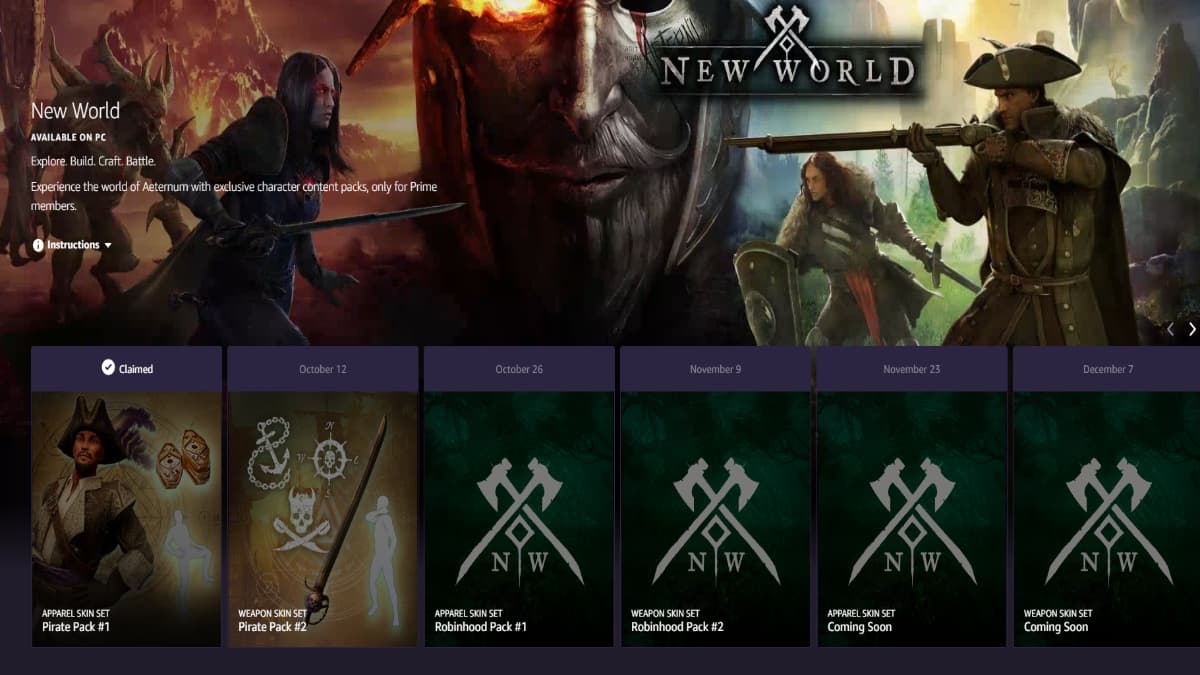 How To Link Your Amazon Prime Gaming Account With New World Pro Game Guides How To Link Your Amazon Prime Gaming Account With New World Pro Game Guides
