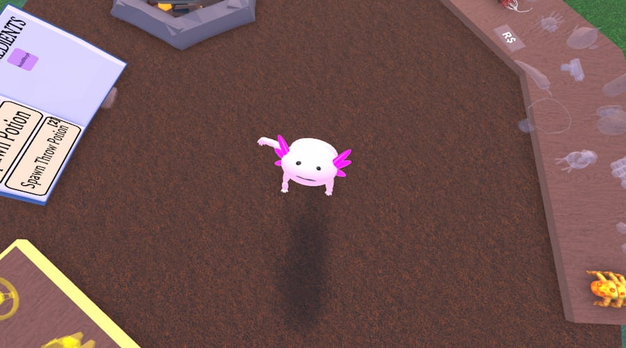 How to make an Axolotl potion in Roblox Wacky Wizards? - Pro Game ...