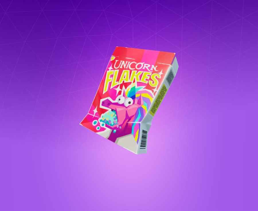 Unicorn Flakes Back Bling