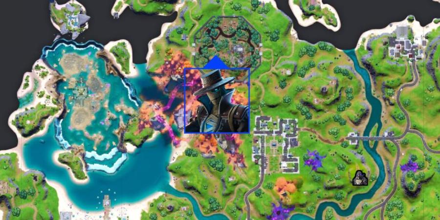 Wraths location in Fornite C2S8