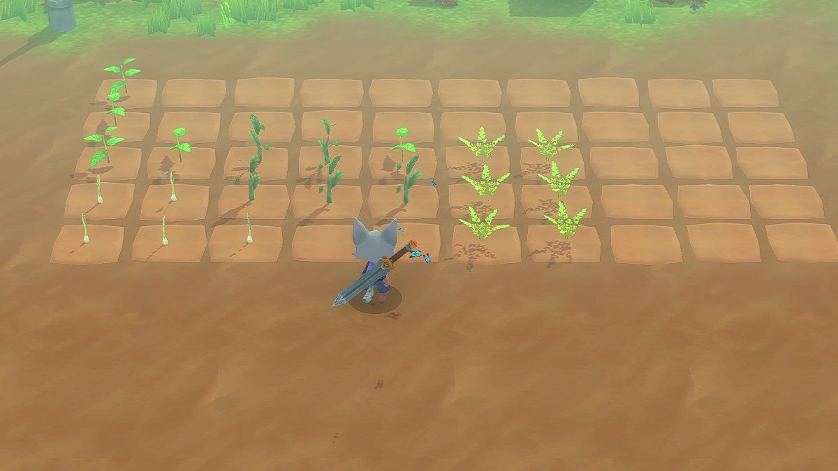 A basic farm in Kitaria Fables