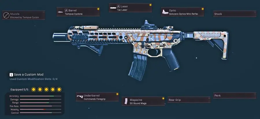 m13 smg class in warzone