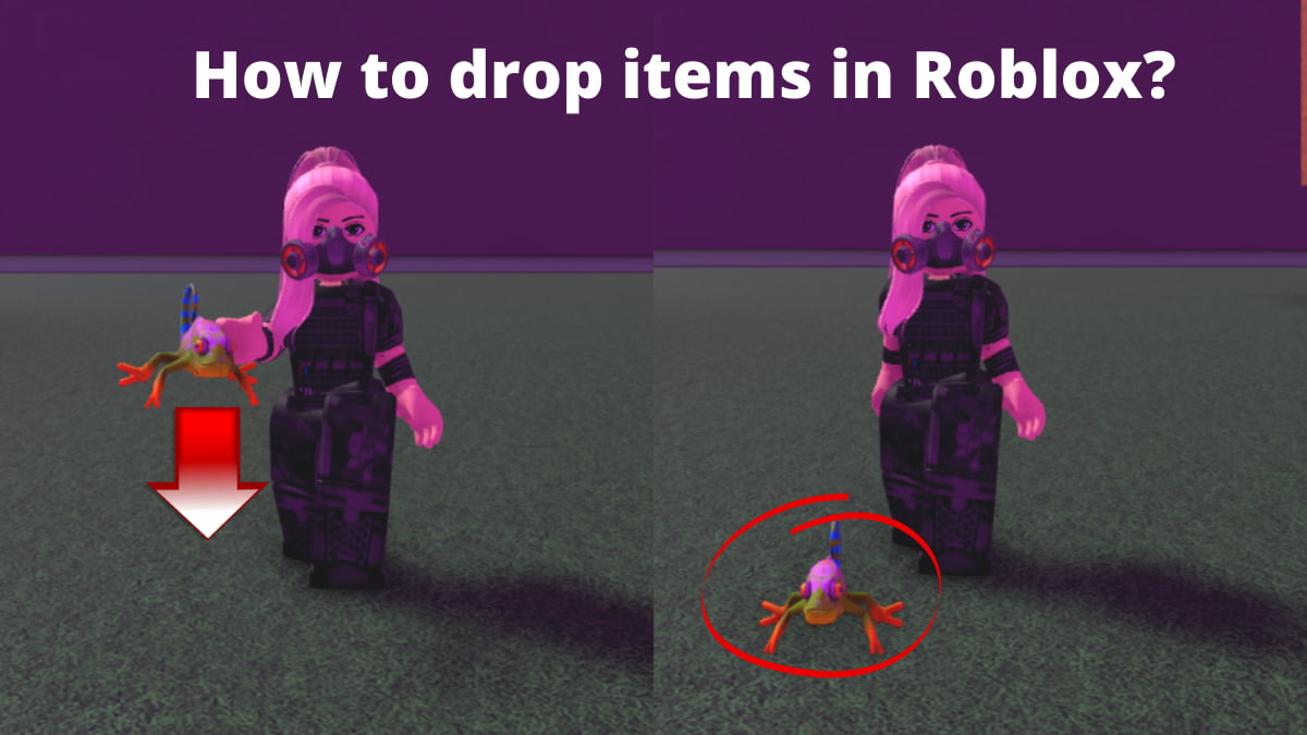 How to drop items in Roblox - Quora